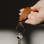 Loop Keychain | Caramel Loop Keychain | Caramel